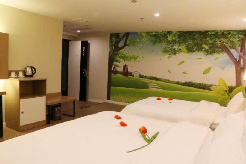 Shanghai Dihang Boutique Hotel Pudong Airport Branch - Provides Shuttle Service To Pudong Airport And Disneyland Exteriör bild